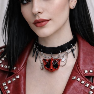 Chocker gothik-edgy 01838  - Artynos.ro