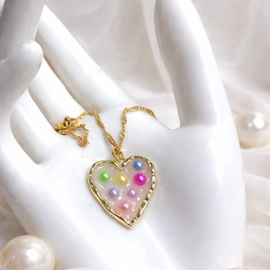 Colier -pandantiv cu pelute artificiale 01175, Bijuterii, Coliere, Coliere cu pandative, Confectionarea bijuteriilor, ARTYNOS