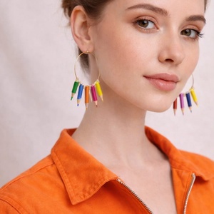 set bijuterii creioane colorate 01844 - bijuterii - seturi de bijuterii - Artynos.ro