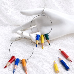 set bijuterii creioane colorate 01844 - bijuterii - seturi de bijuterii - Artynos.ro