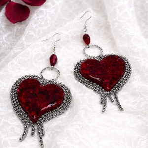 Set bijuterii cu Trandafiri 01851 - bijuterii - seturi de bijuterii - Artynos.ro