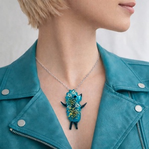 Broșă- arici 00878 - bijuterii - broșe - Artynos.ro