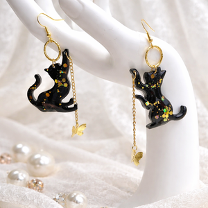 cercei asimetrici -pisici 01861 - Artynos.ro