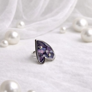 Inel cu scoici veritabile Abalone (Paua) 01170 - bijuterii - inele - inele cu figurine - Artynos.ro