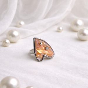 Inel cu scoici veritabile Abalone (Paua) 01168 - bijuterii - inele - inele cu figurine - Artynos.ro