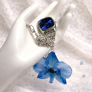 Colier  cu Orhidee si ceas  00832 - bijuterii - coliere - pandative - Artynos.ro