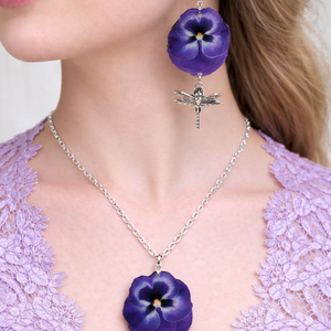 Set bijuterii � Panseluta in rasina 01873, Bijuterii, Seturi de bijuterii, Confectionarea bijuteriilor, ARTYNOS