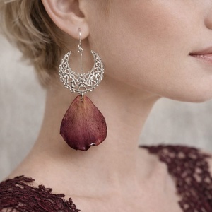 Cercei cu Trandafiri 01842, Bijuterii, Cercei, Cercei din rasina, Confectionarea bijuteriilor, ARTYNOS