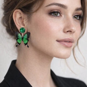 cercei-cadouri pentru femei 01358, Bijuterii, Cercei, Cercei din rasina, Confectionarea bijuteriilor, ARTYNOS