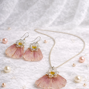 Set bijuterii cu Trandafiri 01880 - bijuterii - seturi de bijuterii - Artynos.ro