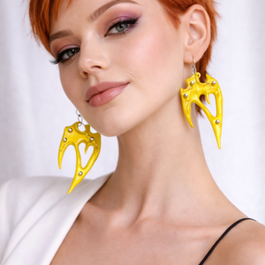 Cercei statement -Spirit Solar - din Rasina epoxidica 01901 - Artynos.ro