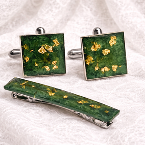 Butoni de camasa si clema cravata -Set cadou accesorii barbati 01950 - Artynos.ro