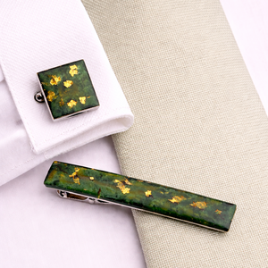 Butoni de cămașă si clemă cravată -Set cadou accesorii bărbați 01950 - bijuterii - butoni de manșetă - Artynos.ro