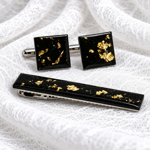 Butoni de camasa si clema cravata -Set cadou accesorii barbati 01951 - Artynos.ro