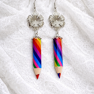 Set bijuterii cu creioane colorate 01958 - bijuterii - seturi de bijuterii - Artynos.ro