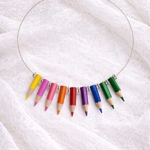 Set bijuterii cu creioane colorate 01958 - bijuterii - seturi de bijuterii - Artynos.ro
