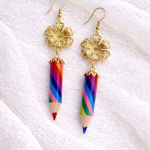 Set bijuterii cu creioane colorate 01959 - bijuterii - seturi de bijuterii - Artynos.ro