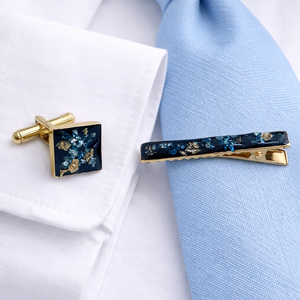 Butoni de camasa si clema cravata -Set cadou pentru barbati 02011 - Artynos.ro