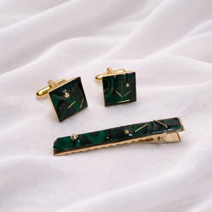 Butoni de camasa si clema cravata -Set cadou barbati 02017 - Artynos.ro