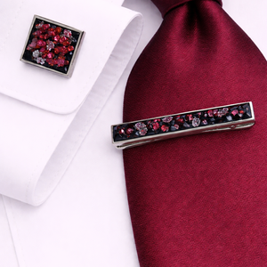 Butoni de cămașă si clemă cravată- cadou pentru bărbați 02019 - bijuterii - butoni de manșetă - Artynos.ro
