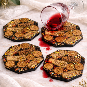 Set suport de pahare cu dopuri de vin 02026 - Artynos.ro