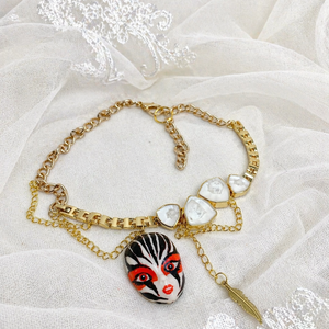 Colier unicat -Masca Sufletului 02053 - Artynos.ro