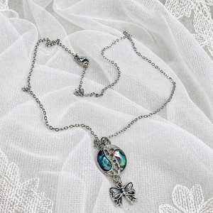 Set bijuterii cu scoici Abalone (Paua) 02058 - bijuterii - seturi de bijuterii - Artynos.ro