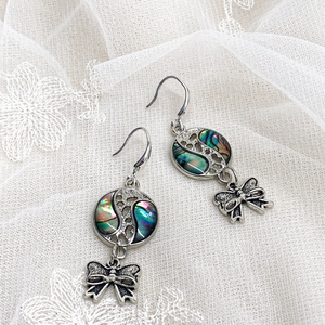 Set bijuterii cu scoici Abalone (Paua) 02058 - bijuterii - seturi de bijuterii - Artynos.ro