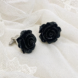 set bijuterii-accesorii pentru un cuplu 02061 - accesorii nuntă - bijuterii mireasă - manșete nuntă și ace de cravată - Artynos.ro