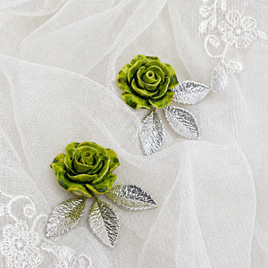 Cercei cu trandafiri 02062 - Artynos.ro