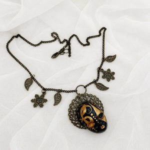 Colier-pandnativ mască 02091 - bijuterii - coliere - pandative - Artynos.ro