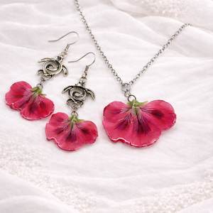 Set bijuterii flori Muscate 02205 - Artynos.ro