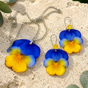 Set bijuterii Panseluțe 00519 - bijuterii - seturi de bijuterii - Artynos.ro