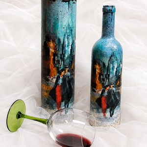 Cutie+sticla de vin 02272 - casă & stil de viață - seturi de cadou - Artynos.ro