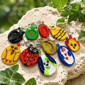 Worry Stones brelocuri antistres 02296 - genți și portofele - accesorii genți - breloc - Artynos.ro