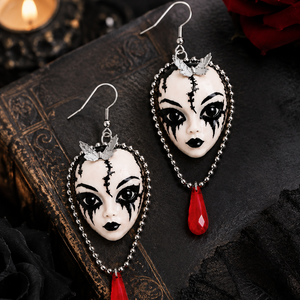 Cercei stil gotik 02378 - bijuterii - cercei - cercei cu figurine - Artynos.ro