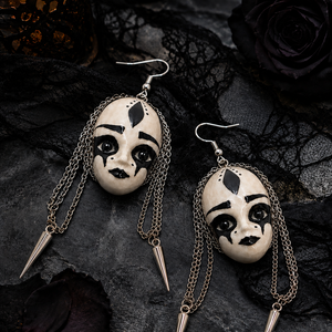 Cercei stil gotik 02106 - bijuterii - cercei - cercei cu figurine - Artynos.ro