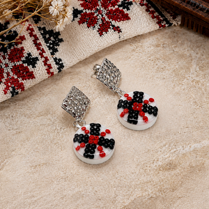 Cercei motiv traditional 02482 - Artynos.ro