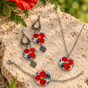 Set bijuterii Maci 01985 - bijuterii - seturi de bijuterii - Artynos.ro