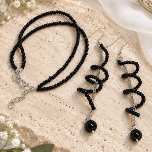 Set bijuterii margele 02261 - bijuterii - seturi de bijuterii - Artynos.ro