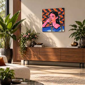 Tablou pictat manual 02217 - arte vizuale și accesorii  - picturi - pictură acrilică - Artynos.ro