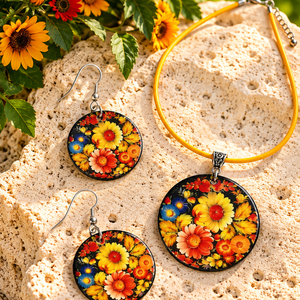 Set bijuterii casual 01216 - bijuterii - seturi de bijuterii - Artynos.ro