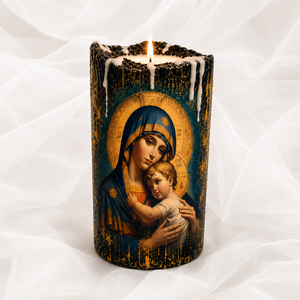 Suport lumanare-religios 02549 - casă & stil de viață - accesorii religioase - binecuvântarea casei - Artynos.ro
