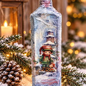 Set cadou de Crăciun 02581 - crăciun - decorațiuni de advent - decor pentru masa de advent - Artynos.ro