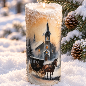 Cadou Crăciun 02617 - crăciun - decorațiuni de advent - decor de lumânări advent - Artynos.ro
