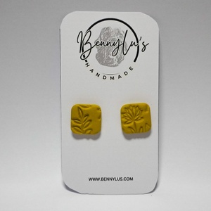 Cercei Handmade Lut Polimeric Cypress - Studs, Bijuterii, Cercei, Cercei și ornamente pentru urechi, Altele, Confecționarea bijuteriilor, ARTYNOS