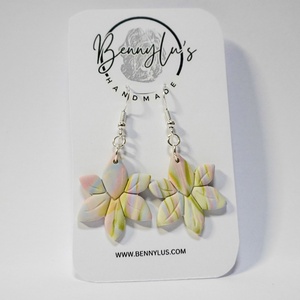 Cercei Handmade Lut Polimeric Pastels - C - bijuterii - cercei - cercei agățați - Artynos.ro