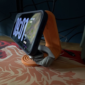 Suport incarcator iPhone si Apple Watch Stand printat 3D - geantă și husă - portofele, huse, suporturi - husă telefon - Artynos.ro