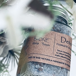 DETOX SARE DE BAIE NATURALA 200 GRAME - baie și frumusețe - săpunuri și articole de igienă - sare de baie, bombă de baie, spumă de baie - Artynos.ro