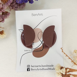 Cercei Eleganti Statement bordo ( Burgundy), design rafinat, Bijuterii, Cercei, Cercei din rasina, Altele, Confectionarea bijuteriilor, ARTYNOS